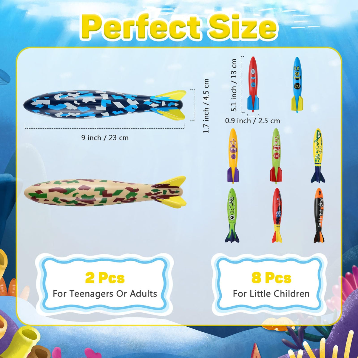 MoKo small red rocket 5-inch easy grip for fast starts and play