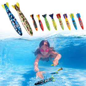 MoKo large camouflage torpedo 9-inch diving action for deep-water games