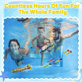 MoKo eight-piece pool toy set ideal for family fun and training