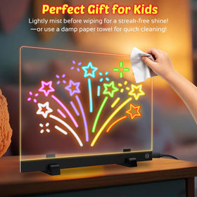 MOKOQI gift ready LED drawing board for birthdays