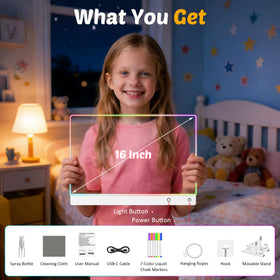 MOKOQI LED drawing board serves as a thoughtful kids gift for art