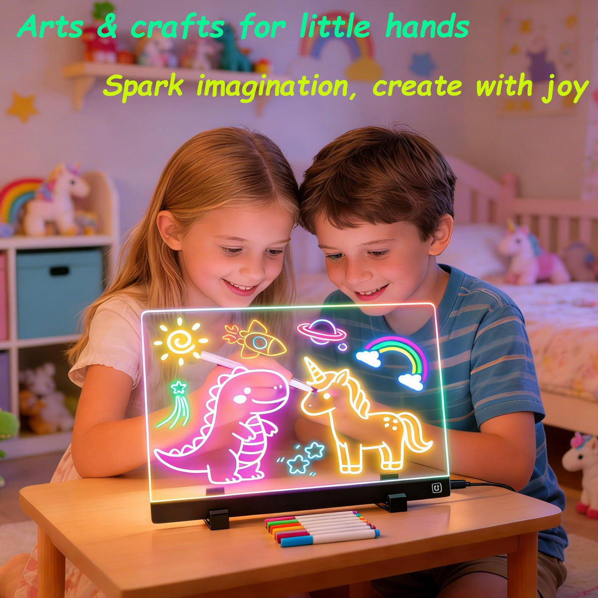 MOKOQI touch control brightness on the LED board for comfortable viewing