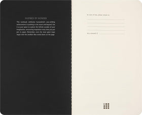 Moleskine NASA Cahier detachable last 16 sheets for easy sharing.