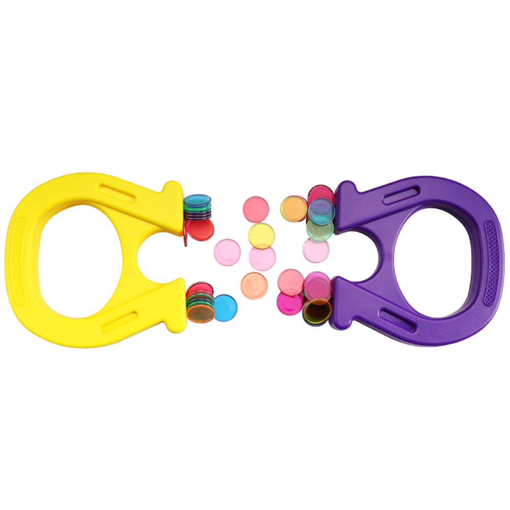 MOLIMOLLY color recognition activity image highlights six colorful magnets.