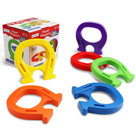 MOLIMOLLY horseshoe magnet green color pack encourages sorting in playful sessions.
