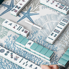 Molovsiny Mahjong Mat 31.5-inch square size fits most tables for stable play
