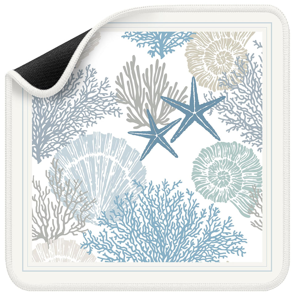 Molovsiny Mahjong Mat coastal breeze design enhances table ambiance during games