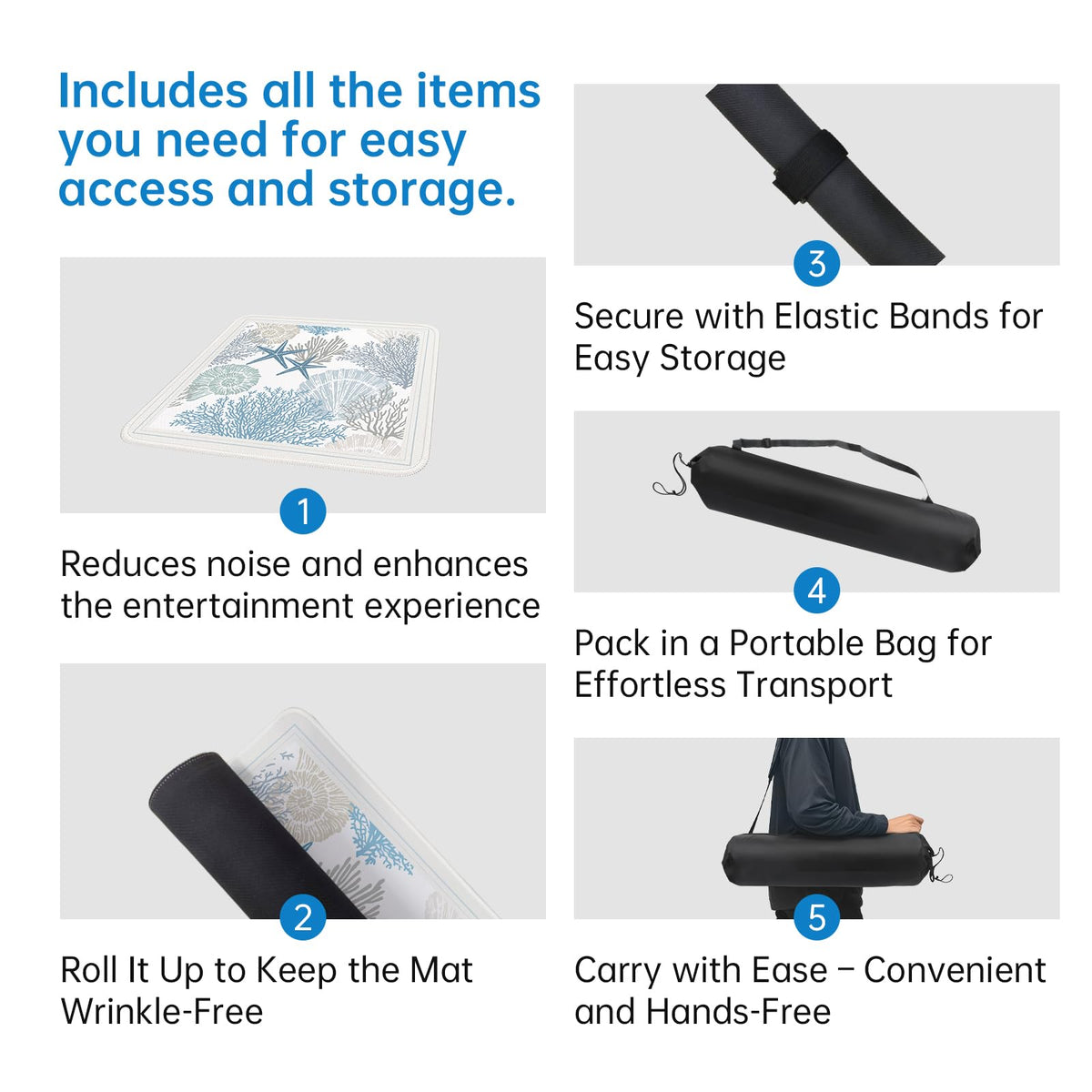 Molovsiny Easy-clean surface helps wipe spills and get back to gaming quickly