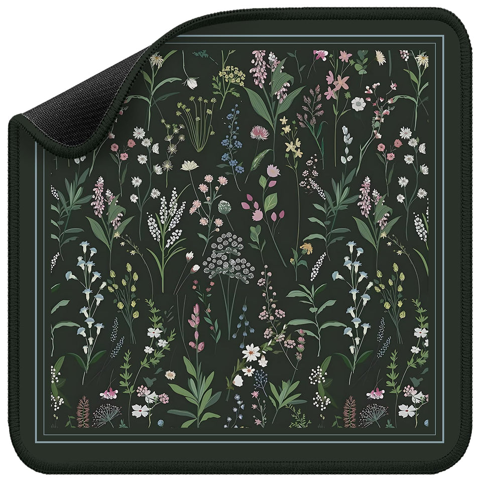 Molovsiny Mahjong Mat Forest Night design enhances table aesthetics during game night