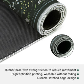 Molovsiny Mahjong Mat features non-slip rubber backing to keep tiles in place