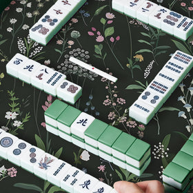 Molovsiny Mahjong Mat rolled storage bag adds portability for travel