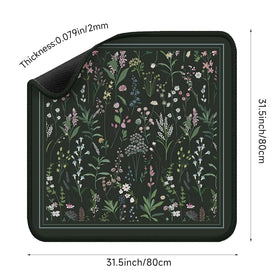 Molovsiny Mahjong Mat soft polyester top feels premium for comfortable play sessions
