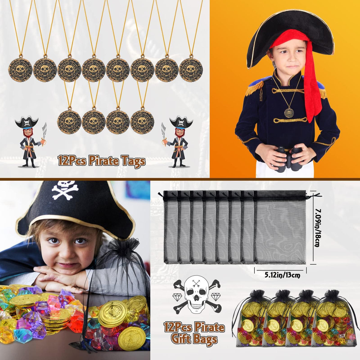Moltby plastic gold coins sparkle in treasure hunt rewards.