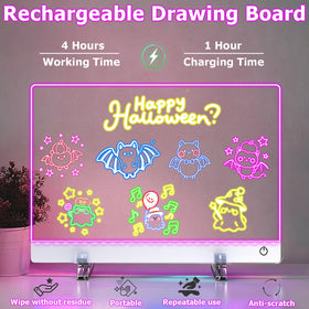 Molufeibe RGB dynamic modes create moving lighting for sketches.