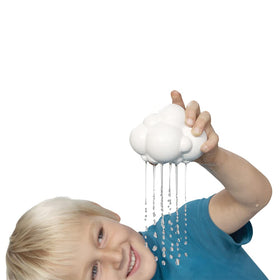 MOLUK Plui Rain Cloud bath toy features durable ABS construction for daily use.