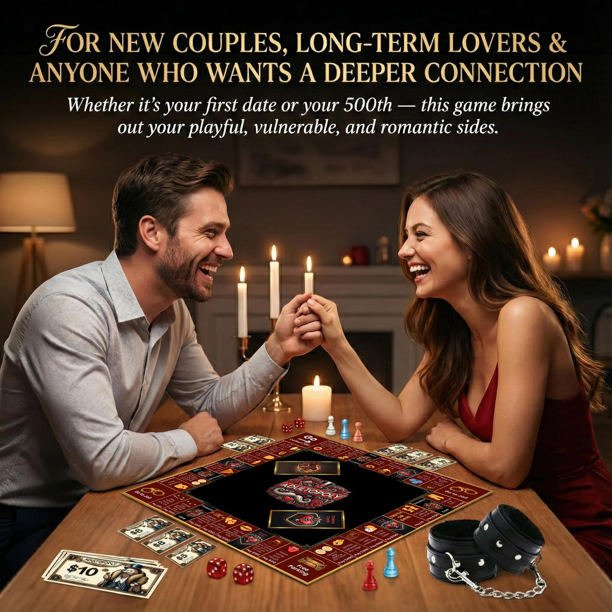 Momentum Boards Adultopoly dare cards spark flirtatious conversations.