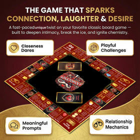 Momentum Boards Adultopoly gift box image, beautiful packaging suitable as a thoughtful gift.