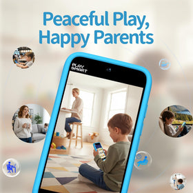 MOMILLA Kids Smart Phone independent play supports quiet focus during travel.