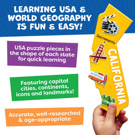 Momo Nashi geography learning toy supports screen-free education