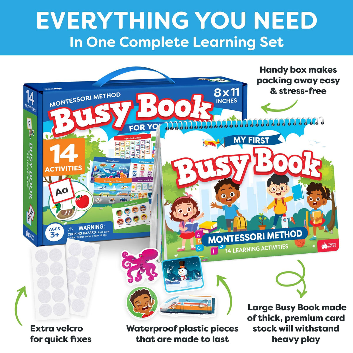 Momo & Nashi farm animals page - engaging pretend play for cognitive growth
