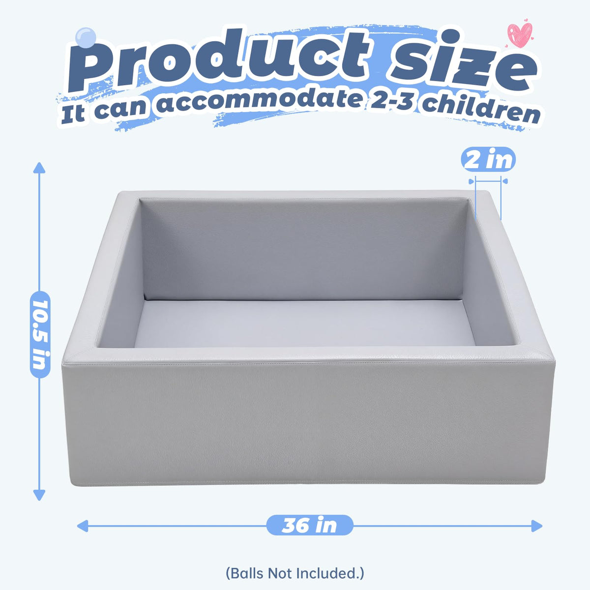 Moncoland gift-ready ball pit for babies and toddlers.