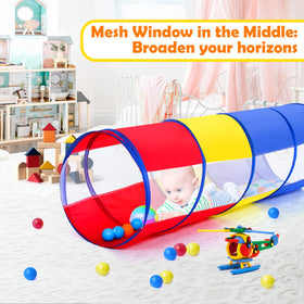 Moncoland breathable mesh tunnel keeps air flowing during play