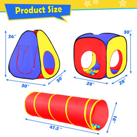 Moncoland indoor-outdoor play tent creates private space for kids.