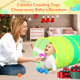 Bright yellow green blue colors attract attention and curiosity.