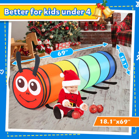 Moncoland tunnel for outdoor backyard play and family fun.