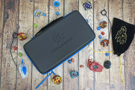 MONGPIENS Battling Tops Case hard PU shell resists scratches and moisture.