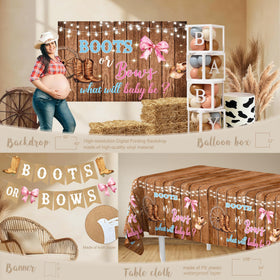 Monnberry baby boxes showcase coordinated reveal accents for party staging