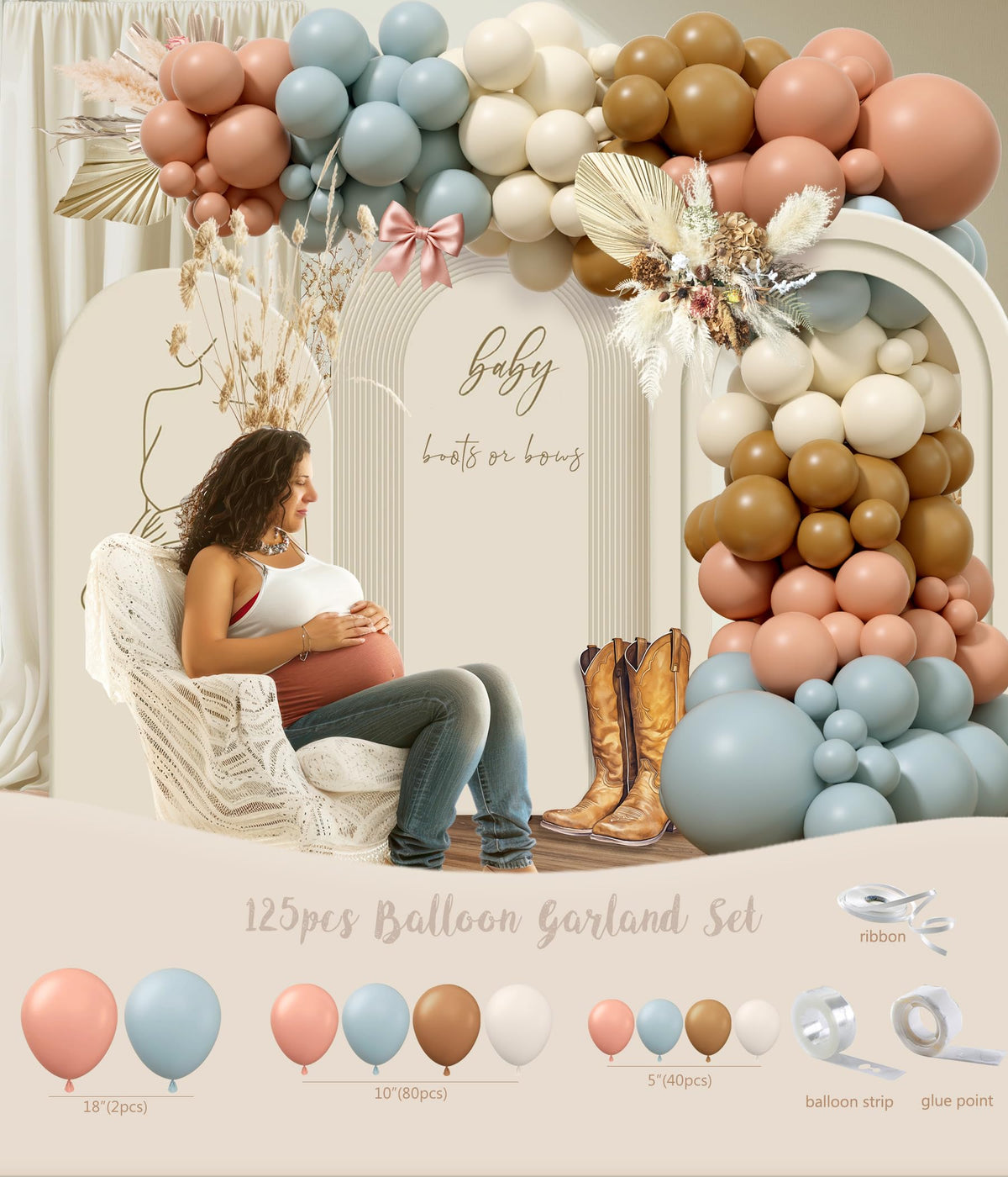 Monnberry boy-girl sashes highlight gender reveal moments