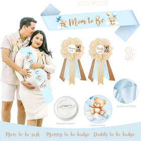 Monnberry daddy to be badge complements party photography and keepsakes.