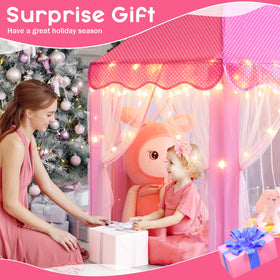 Monobeach Princess Tent star lights add cozy storytelling ambiance