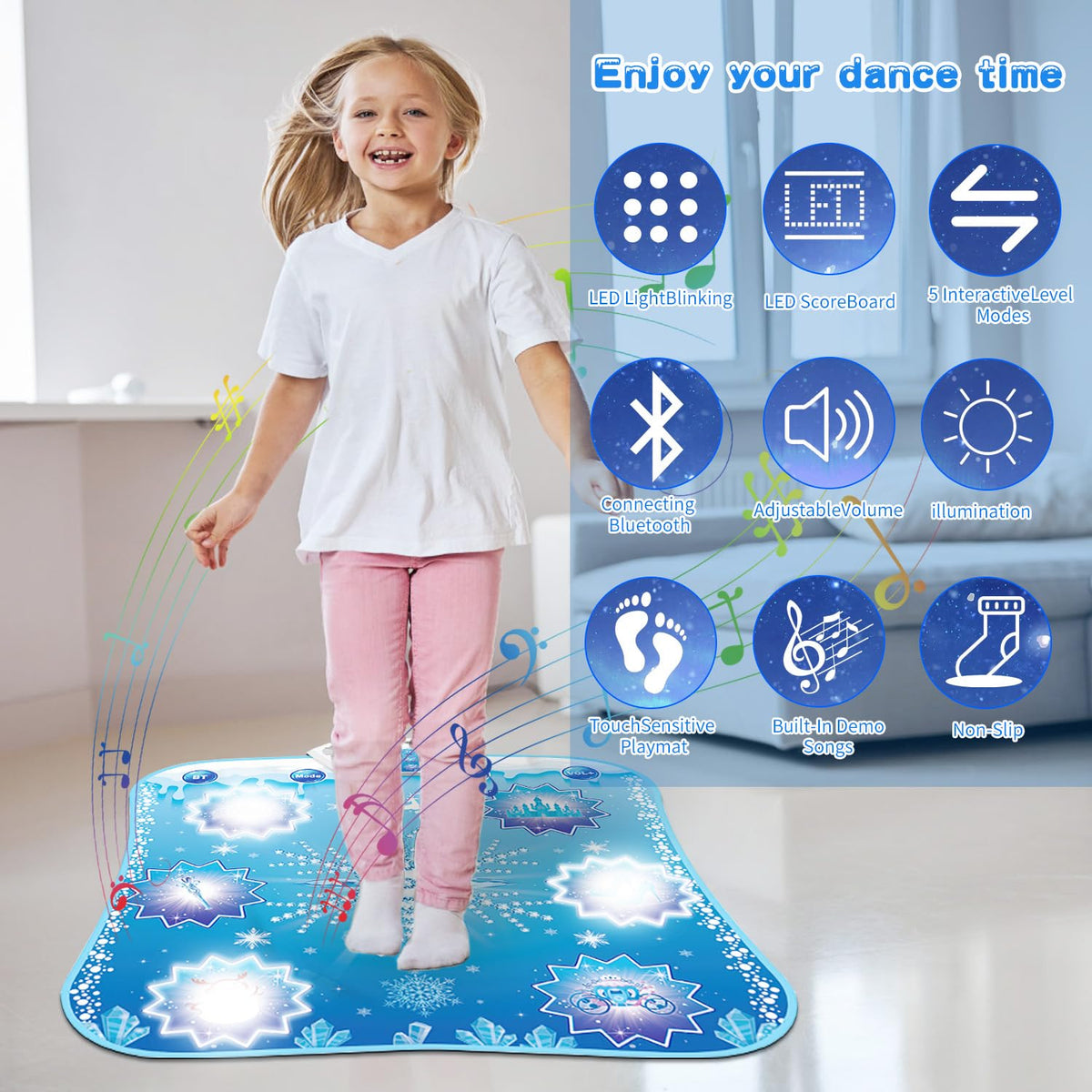 MonoChildoing dance floor memory function engages children during play.