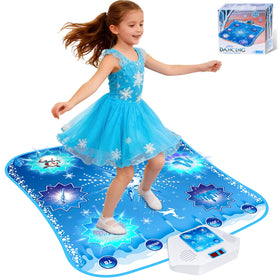 MonoChildoing Frozen dance mat Bluetooth connection for music play.