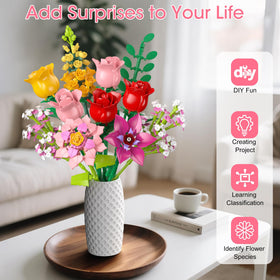 MONOFUN snapdragon bouquet — tall blooms adding room focal points.