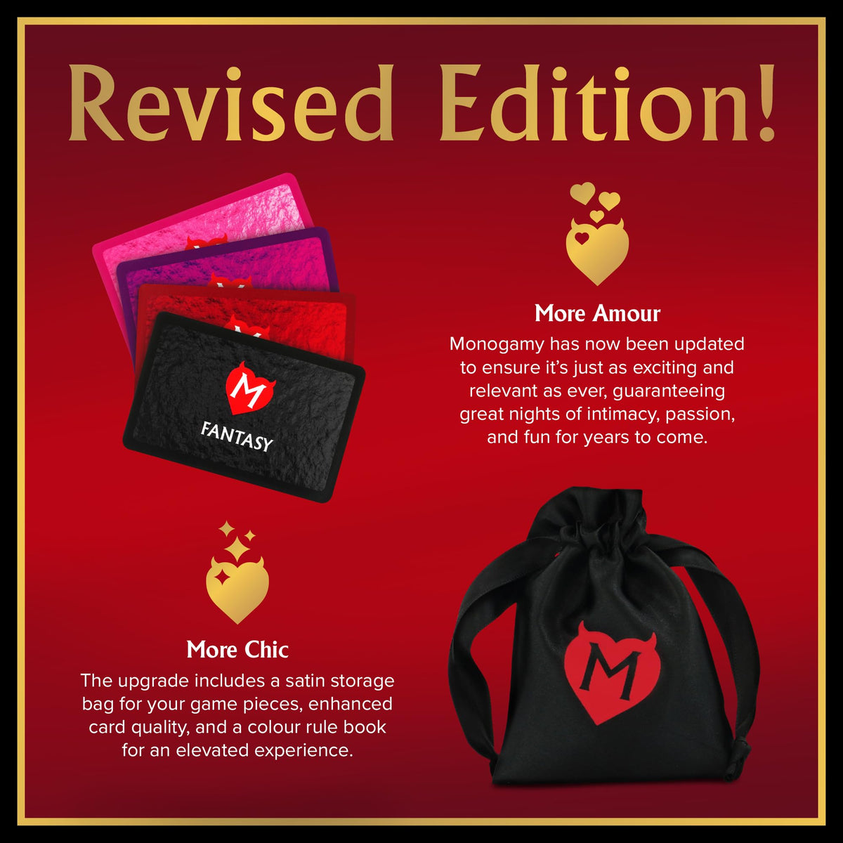 MONOGAMY board game in use demonstrating couple connection through shared moments