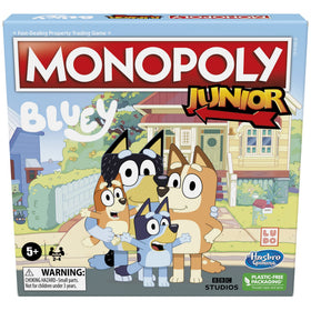 Monopoly Bluey Edition board game cover for family fun
