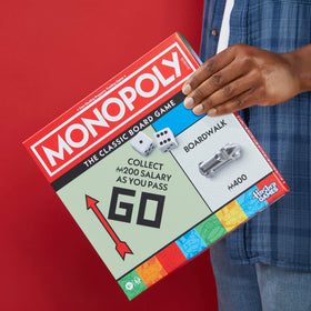 Monopoly gift-ready packaging makes a great birthday or holiday surprise.