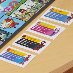 Artwork from the animated series brings familiar visuals to life in the game.