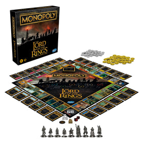 Monopoly Lord of the Rings property cards reflect iconic locations for planning routes.