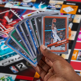 Monopoly Prizm NBA 2nd Edition game board layout for scoring.
