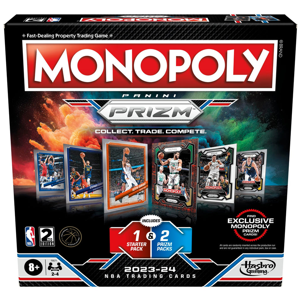 Monopoly Prizm NBA 2nd Edition cards ready to draft your lineup.