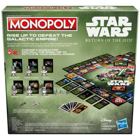 Monopoly Star Wars Return of the Jedi character tokens ready to boost strategy