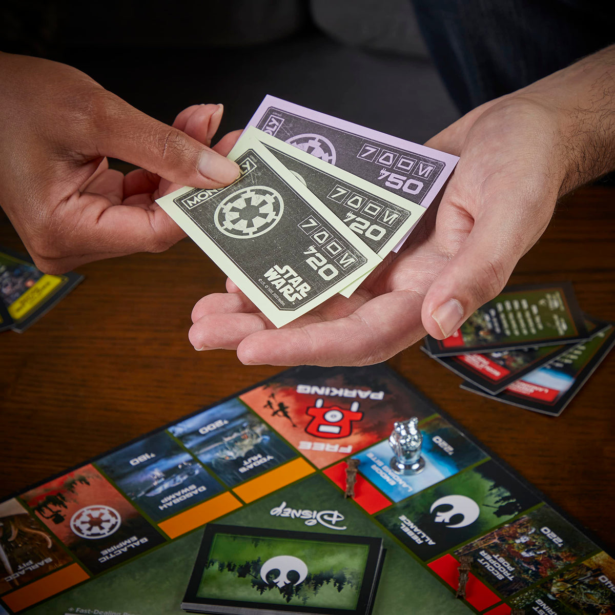 Monopoly Star Wars Return of the Jedi credits track boosts competition