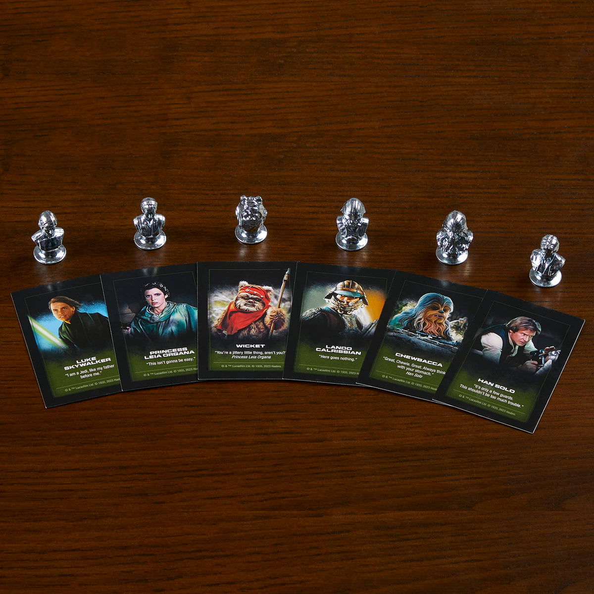 Monopoly Star Wars Return of the Jedi X-wings tokens offer tactical options