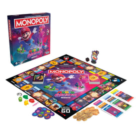 Monopoly Super Mario Galaxy Luma chips used as collectible coins during play