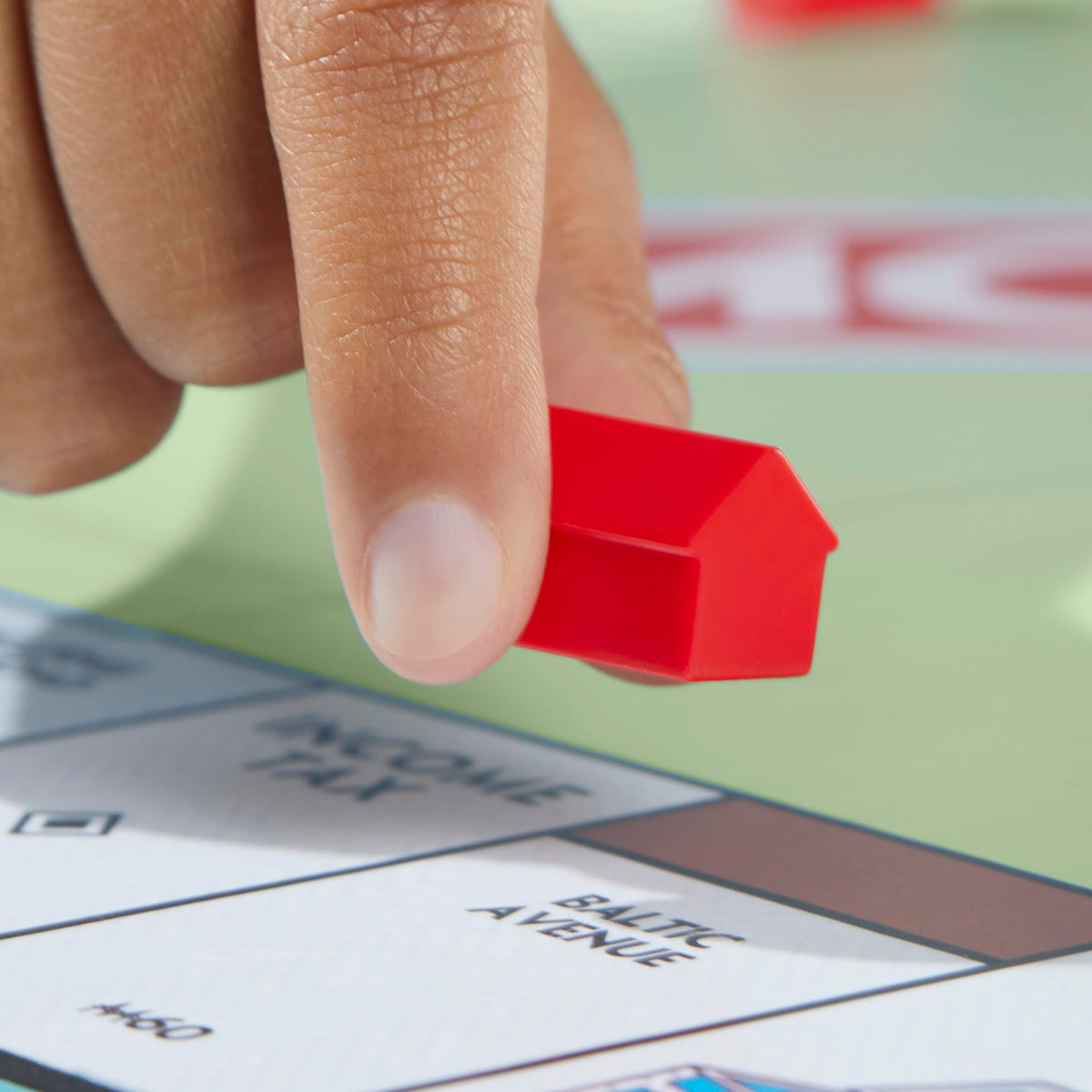 Monopoly table-top setup promotes shared fun during group play.