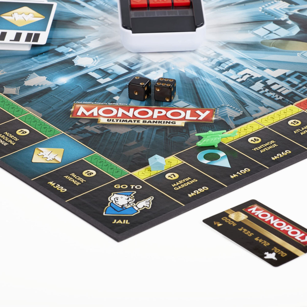 Hasbro Monopoly Ultimate Banking Edition complete set ready for gameplay